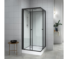 Душевая кабина 90х90 см LORANTO NEO CS-22110 профиль черный-матовый Душевая кабина 90х90 см LORANTO NEO CS-22110 профиль черный-матовый