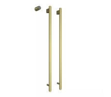 Полотенцесушитель электрический 45х100см AQUAme AQM3132BG золото шлифованное Полотенцесушитель электрический 45х100см AQUAme AQM3132BG золото шлифованное