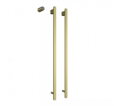 Полотенцесушитель электрический 45х100см AQUAme AQM3132BG золото шлифованное Полотенцесушитель электрический 45х100см AQUAme AQM3132BG золото шлифованное