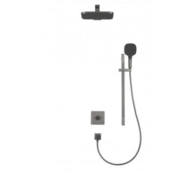 Душевой комплект Arrow встраиваемый AG372002GGP-1 серый 