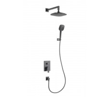 Душевая система Arrow ARQ1201HUMB черный матовый Душевая система Arrow ARQ1201HUMB черный матовый