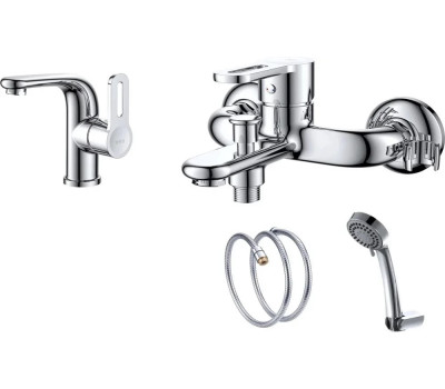 Комплект смесителей DK DA1350001SET хром 