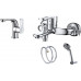 Комплект смесителей DK DA1350001SET хром 