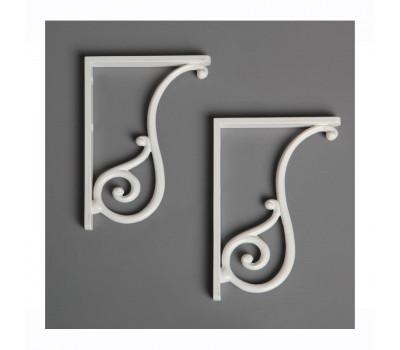 Кронштейны для высокого бачка SIMAS LANTE LAMN bi латунь, цвет белый