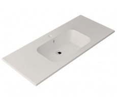 Раковина керамическая 121 см BERLONI BAGNO QUADRA LAVQADINCXR58 100 (000TC121AD) цвет Bianco lucido Раковина керамическая 121 см BERLONI BAGNO QUADRA LAVQADINCXR58 100 (000TC121AD) цвет Bianco lucido
