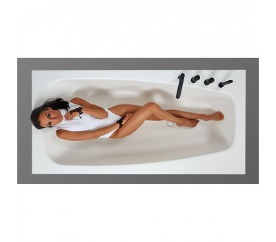 Акриловая ванна Mauersberger Scinosa 175Х80 1017500290 белая матовая (ножки отдельно)