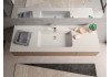Раковина керамическая 121 см BERLONI BAGNO QUADRA LAVQADINCXR58 110 (000TC121AD) цвет Bianco opaco Раковина керамическая 121 см BERLONI BAGNO QUADRA LAVQADINCXR58 110 (000TC121AD) цвет Bianco opaco