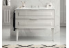 Тумба под раковину 120см BERLONI BAGNO SUITE VINTAGE SUVBS2C120C/100/MMSL100 цвет белый глянцевый