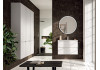 Тумба под раковину с 2-мя ящиками BERLONI BAGNO Way Block WAKBS2CHDIC 101 цвет CERAMICA LUCIDO