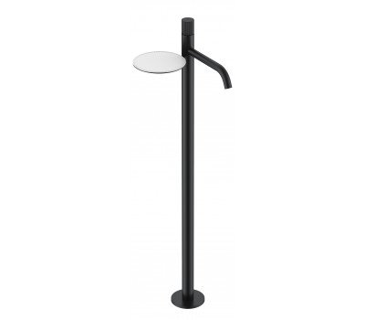 Смеситель STICK напольный для раковины BLACK LINEA Boheme 120-BB.3 черный 