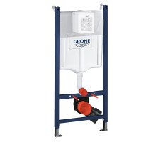 Инсталляционная система для подвесного унитаза Grohe Solido 38971000 + панель смыва Grohe Sail 38966SH0 белая