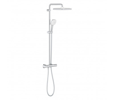 Душевая система поворотная с термостатом Grohe Tempesta System 250 Cube 26689001 Душевая система поворотная с термостатом Grohe Tempesta System 250 Cube 26689001