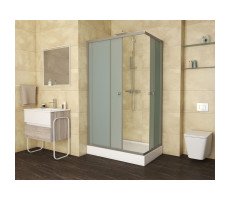 Душевой уголок 120х80см Niagara NG-012-14Q низкий поддон (13см) стекло МАТОВОЕ Душевой уголок 120х80см Niagara NG-012-14Q низкий поддон (13см) стекло МАТОВОЕ