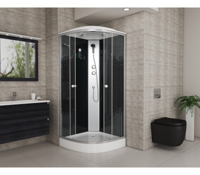 Душевая кабина Niagara NG-4502-14 (1000х1000х2150) низкий поддон (13см) стекло МОЗАИКА Душевая кабина Niagara NG-4502-14 (1000х1000х2150) низкий поддон (13см) стекло МОЗАИКА