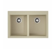 Кухонная мойка Omoikiri Bosen 80-2-BE Tetogranit/ваниль 4993837 