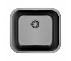 Кухонная мойка Omoikiri Omi 49-U/I-GM нержавеющая сталь/вороненая сталь 4993073 
