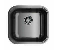 Кухонная мойка Omoikiri Omi 44-U/I-GM нержавеющая сталь/вороненая сталь 4993191 