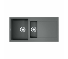 Кухонная мойка Omoikiri Sakaime 100-2-GR Tetogranit/leningrad grey 4993562 