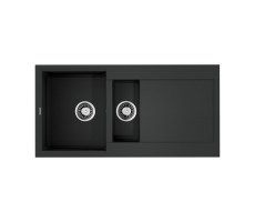 Кухонная мойка Omoikiri Sakaime 100-2-BL Tetogranit/черный   4993892 