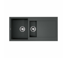 Кухонная мойка Omoikiri Sakaime 100-2-PL Tetogranit/платина 4993899 