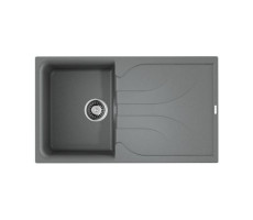 Кухонная мойка Omoikiri Yasugata 86-GR Tetogranit/leningrad grey 4993546 