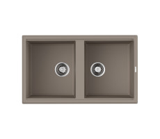 Кухонная мойка Omoikiri Tedori 86-2-SA Tetogranit/бежевый 4993926 