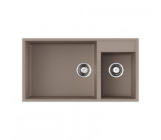 Кухонная мойка Omoikiri Tedori 85-2-U-SA Tetogranit/бежевый 4993942 