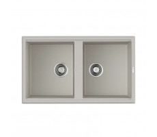 Кухонная мойка Omoikiri Tedori 85-2-U-WH Tetogranit/белый 4993943 