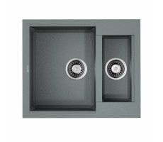 Кухонная мойка Omoikiri Sakaime 60-2-GR Tetogranit/leningrad grey 4993554 