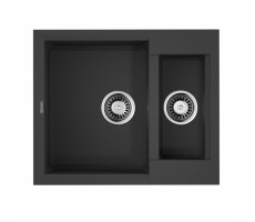 Кухонная мойка Omoikiri Sakaime 60-2-BL Tetogranit/черный 4993908 