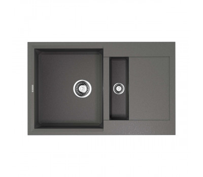 Кухонная мойка Omoikiri Sakaime 78-2-PL Tetogranit/платина 4993199  Кухонная мойка Omoikiri Sakaime 78-2-PL Tetogranit/платина 4993199
