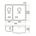 Кухонная мойка Omoikiri Tadzava 58-2-U/I-IN-R нержавеющая сталь/нержавеющая сталь 4993773 