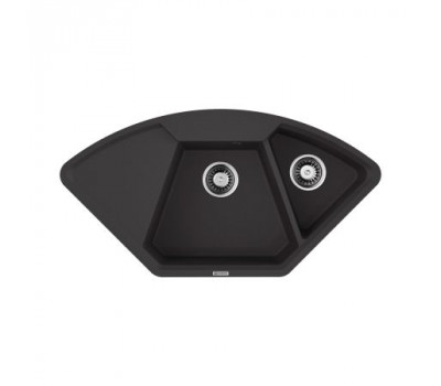 Кухонная мойка Omoikiri Yonaka 98-C-BL Artgranit/черный 4993716 Кухонная мойка Omoikiri Yonaka 98-C-BL Artgranit/черный 4993716