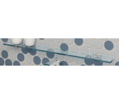 Полка стеклянная Опадирис Элеганс 80