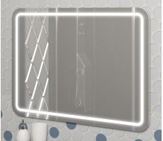 Зеркало с подсветкой Опадирис Элеганс 80 матовый 