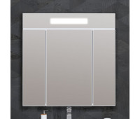Зеркальный шкаф с подсветкой Опадирис Фреш 80
