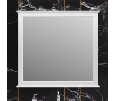Зеркало Опадирис Кантара 85 белый матовый (9003)  
