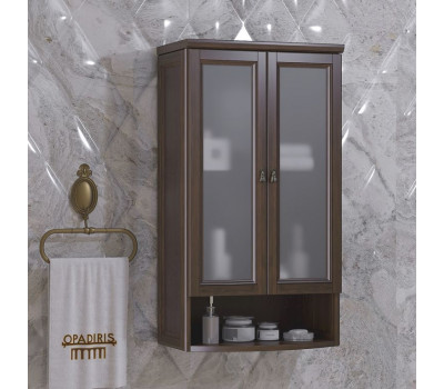 Шкафчик подвесной двустворчатый Опадирис Риспекто Орех антикварный (Нагал, Р46) Шкафчик подвесной двустворчатый Опадирис Риспекто Орех антикварный (Нагал, Р46)