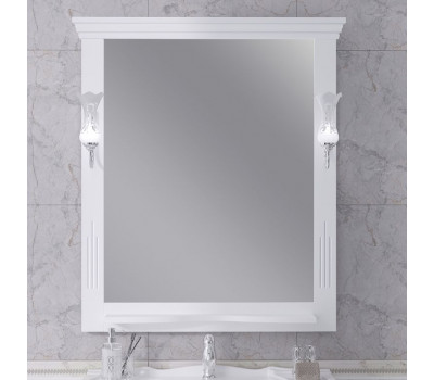 Зеркало без светильников Опадирис Риспекто 80 Белый матовый (9003)