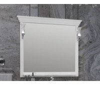 Зеркало без светильников Опадирис Риспекто 100 Белый матовый (9003)