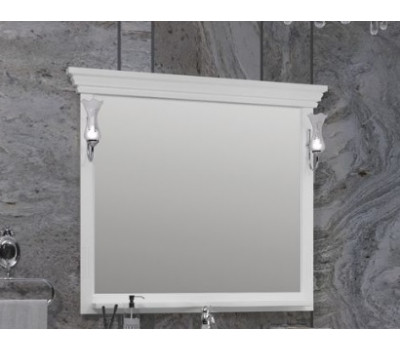 Зеркало без светильников Опадирис Риспекто 100 Белый матовый (9003)