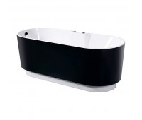 Акриловая ванна Orans BT-NL601- FTSI Black / with air massage (1750x750x650) 