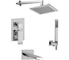 Душевая система Paffoni Elle KITEL019CR120 хром Душевая система Paffoni Elle KITEL019CR120 хром