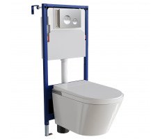 Унитаз умный подвесной с инсталляцией RGW SW-70 63420270-01 Унитаз умный подвесной с инсталляцией RGW SW-70 63420270-01