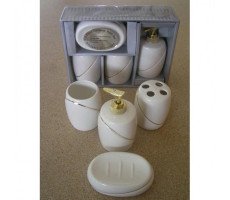 Керамический набор RGW HW 50828 4-х предметный Керамический набор RGW HW 50828 4-х предметный