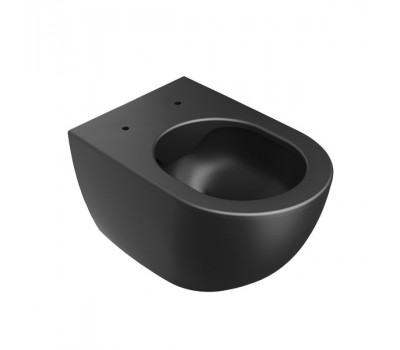 Унитаз подвесной Ravak Uni Chrome RimOFF X01794 (безободковый) черный Унитаз подвесной Ravak Uni Chrome RimOFF X01794 (безободковый) черный