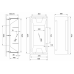 Акриловая ванна Royal Bath  TRIUMPH RB665101 170х87х65 в сборе 