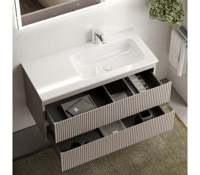 Тумба для раковины 100 SANCOS SNOB R SNR100RSM цвет Doha Soft Тумба для раковины 100 SANCOS SNOB R SNR100RSM цвет Doha Soft