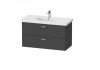 Тумба под раковину Duravit XBase XB619304949 графит матовый