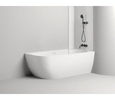 Ванна пристенная угловая из искусственного камня Salini Sofia Corner Right 102514G Глянцевое 